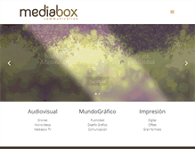 Tablet Screenshot of mediabox.es